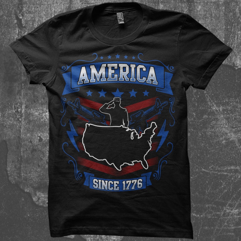 America Since 1776 t shirt designs for teespring
