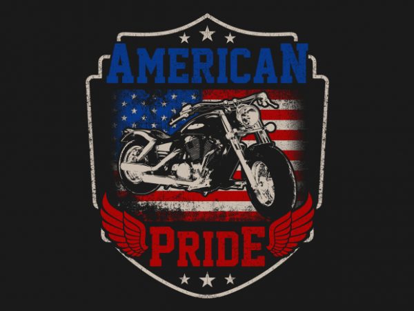 American pride t shirt design for purchase