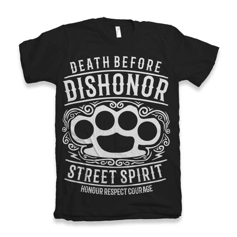 Death Before Dishonor t-shirt design vector shirt designs
