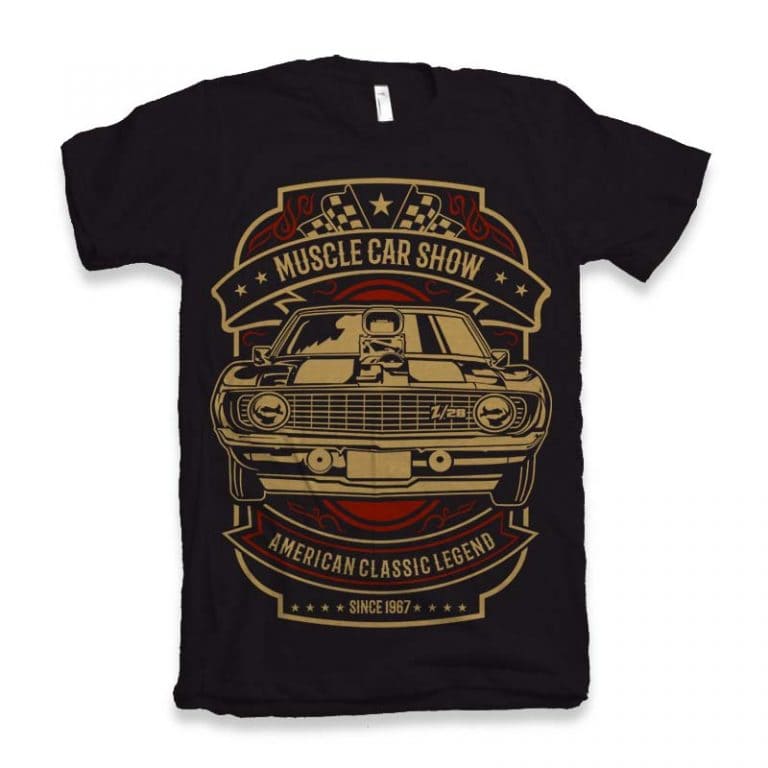 Muscle Car Show T Shirt Design Buy T Shirt Designs 