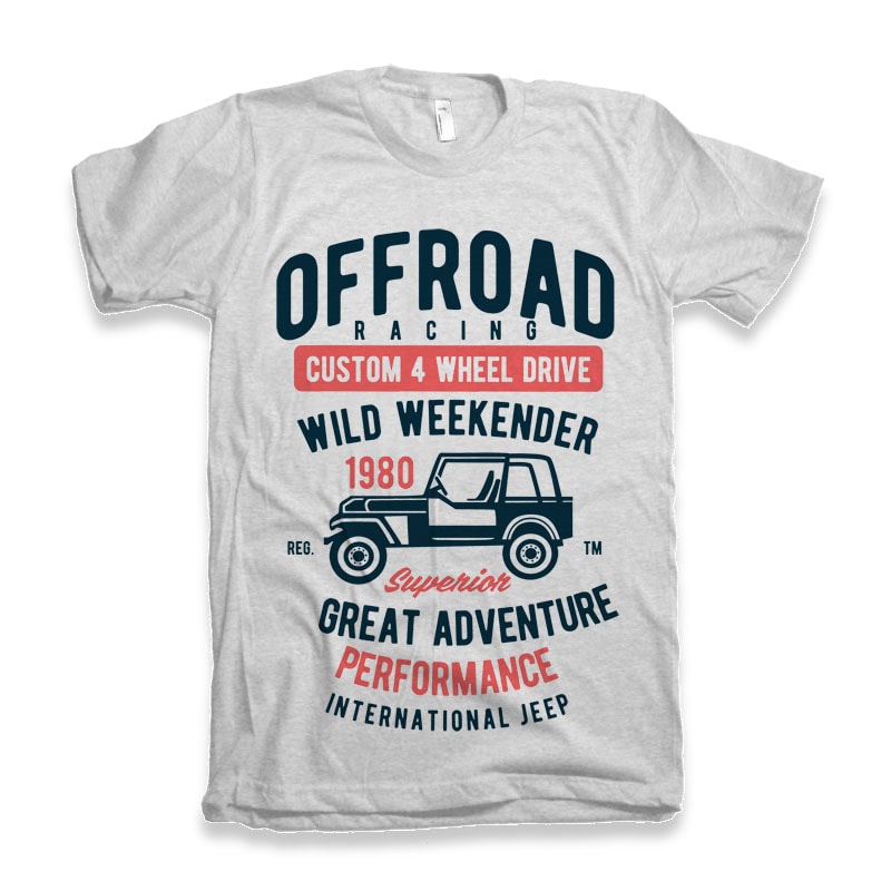 Off Road Racing T-shirt design buy tshirt design