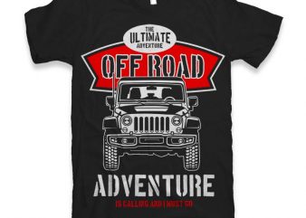Off Road T-shirt design