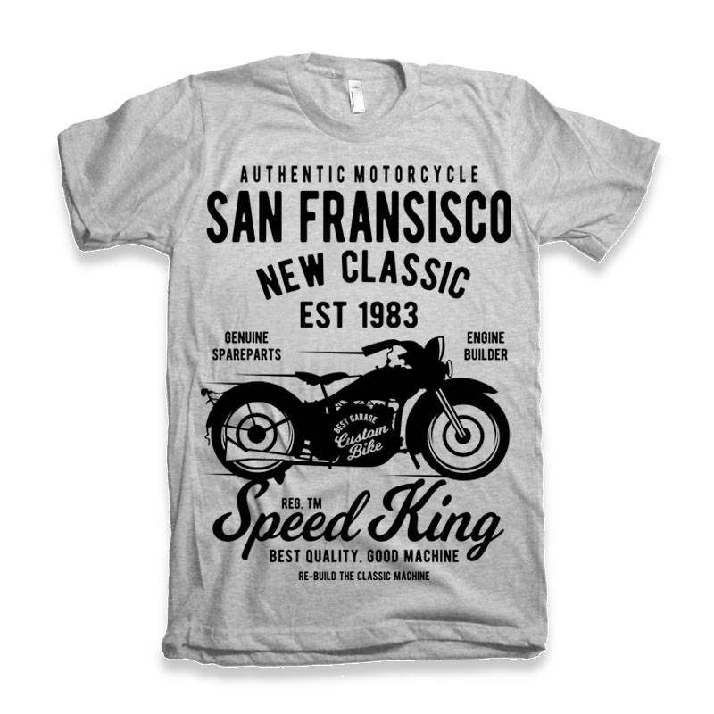 San Fransisco Motorcycle t shirt designs for teespring