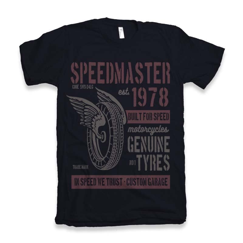 Speed Master Graphic tee design t shirt design png