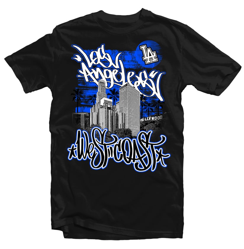 Los Angeles buy t shirt design