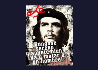 Che Guevara t shirt design to buy