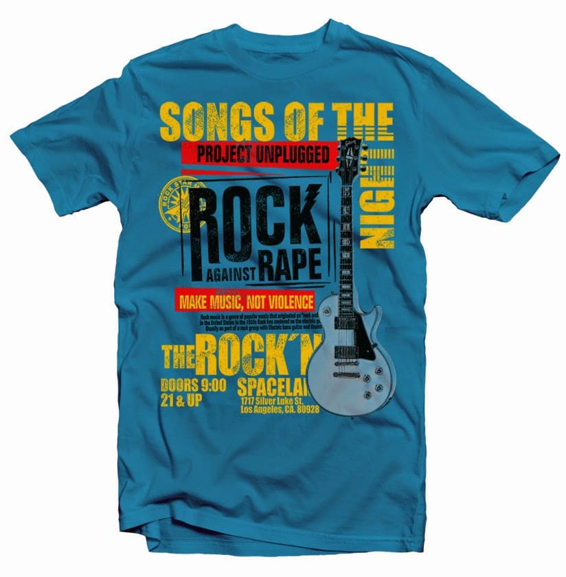 Songs of the Nigth vector t shirt design