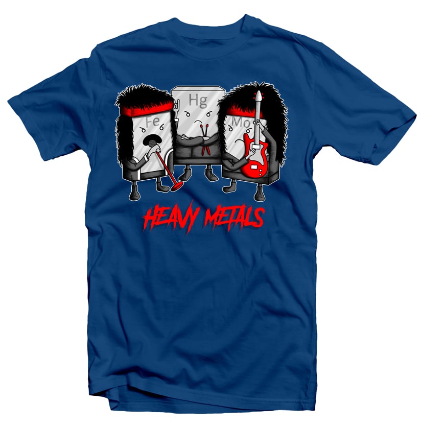 Heavy Metals t shirt designs for sale