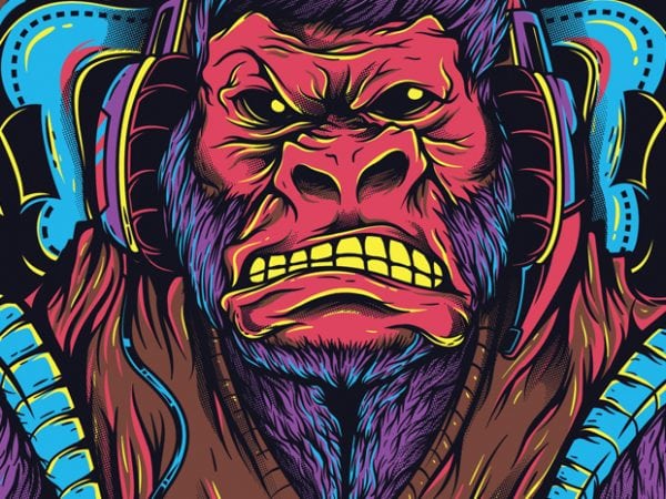 Gorilla games t shirt design to buy