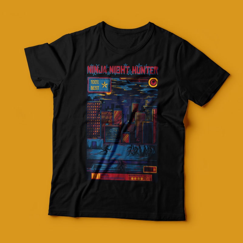 Ninja Night Hunter tshirt-factory.com