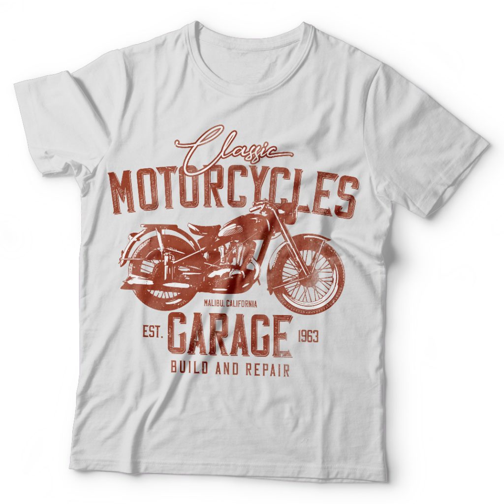 Motorcycle commercial use t shirt designs