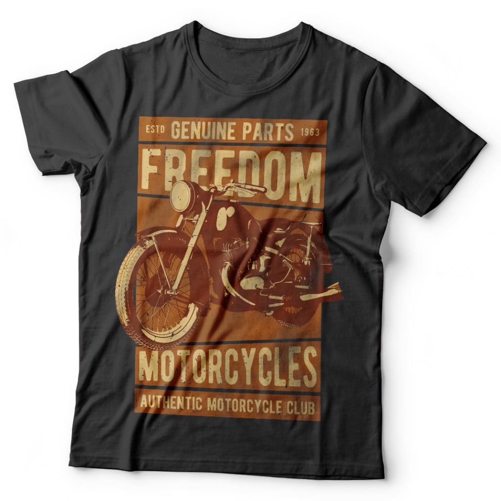 Motorcycle commercial use t shirt designs