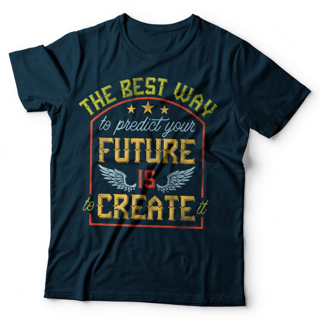Motivational qoute t shirt design graphic