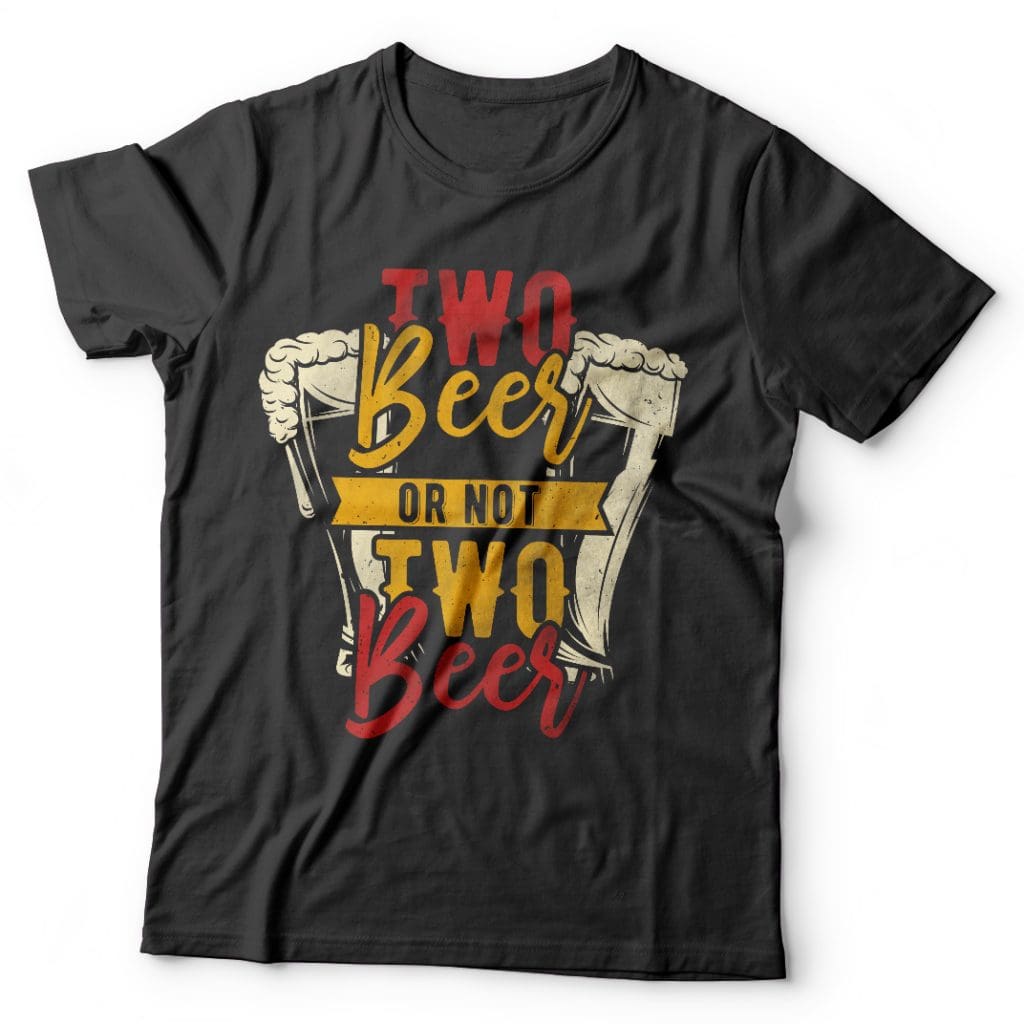 Two beer t shirt designs for sale