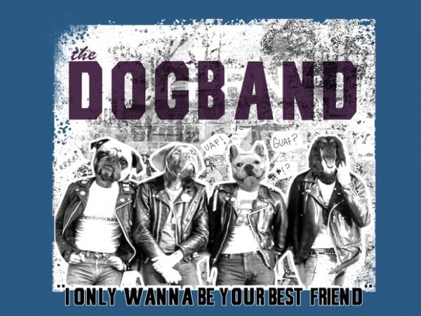 Dogband buy t shirt design