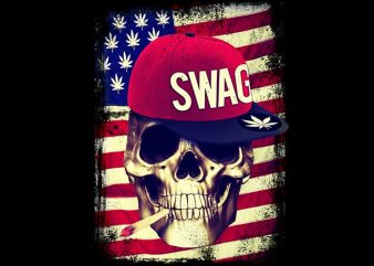 Swag Skull buy t shirt design artwork