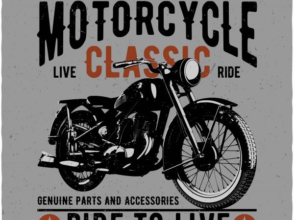 Motorcycle t shirt design for sale Motorcycle t shirt design for sale