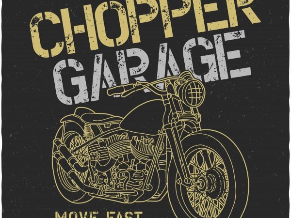 Motorcycle tshirt design for sale