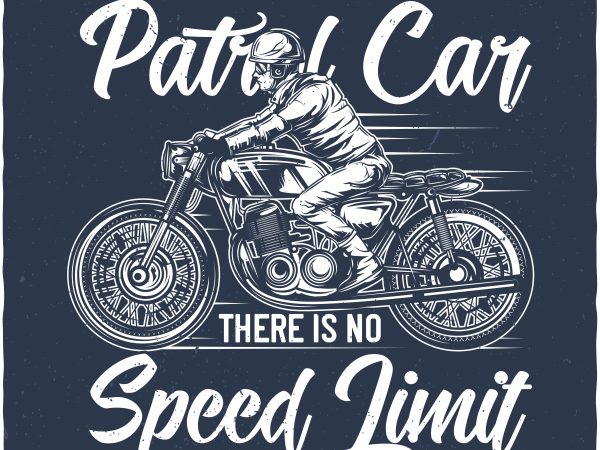 Speed limit tshirt design for sale