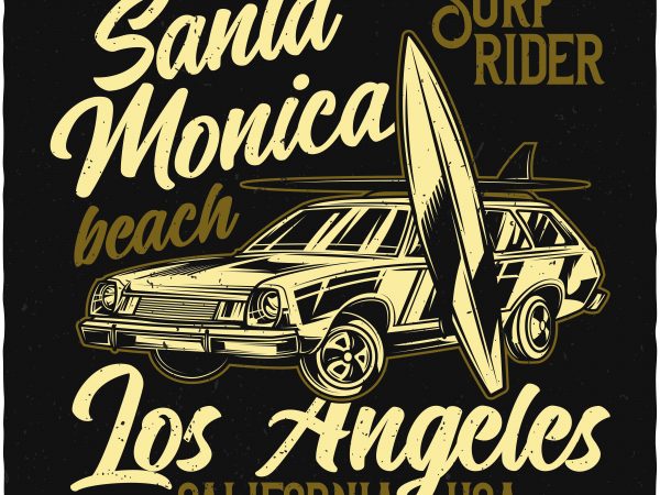 Surf rider t shirt design to buy