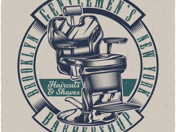 Barbershop buy t shirt design