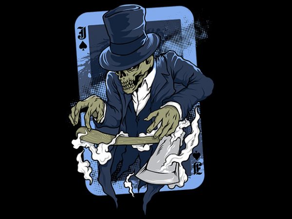 Jack the ripper vector t-shirt design for commercial use