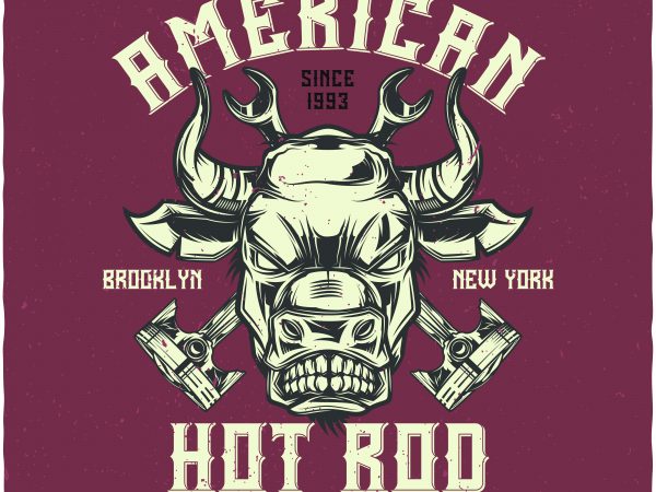 Hot rod garage buy t shirt design artwork