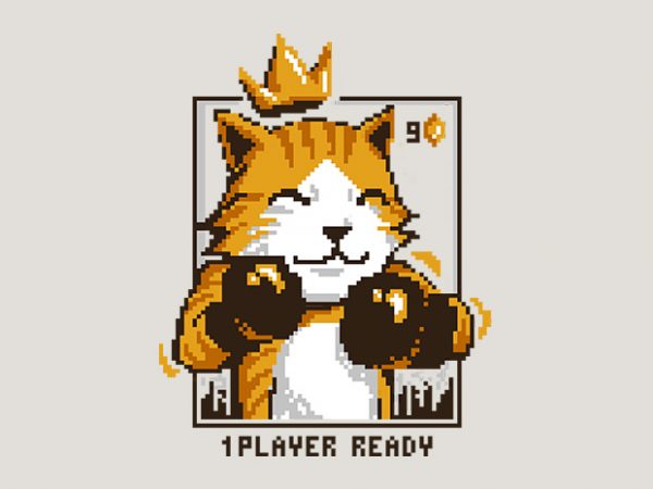 King punch graphic t-shirt design