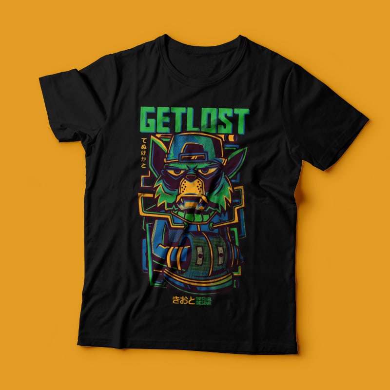 Get Lost t shirt designs for sale