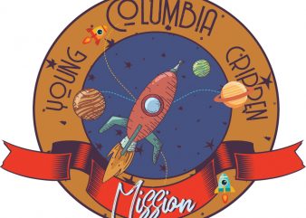 Columbia mission buy t shirt design