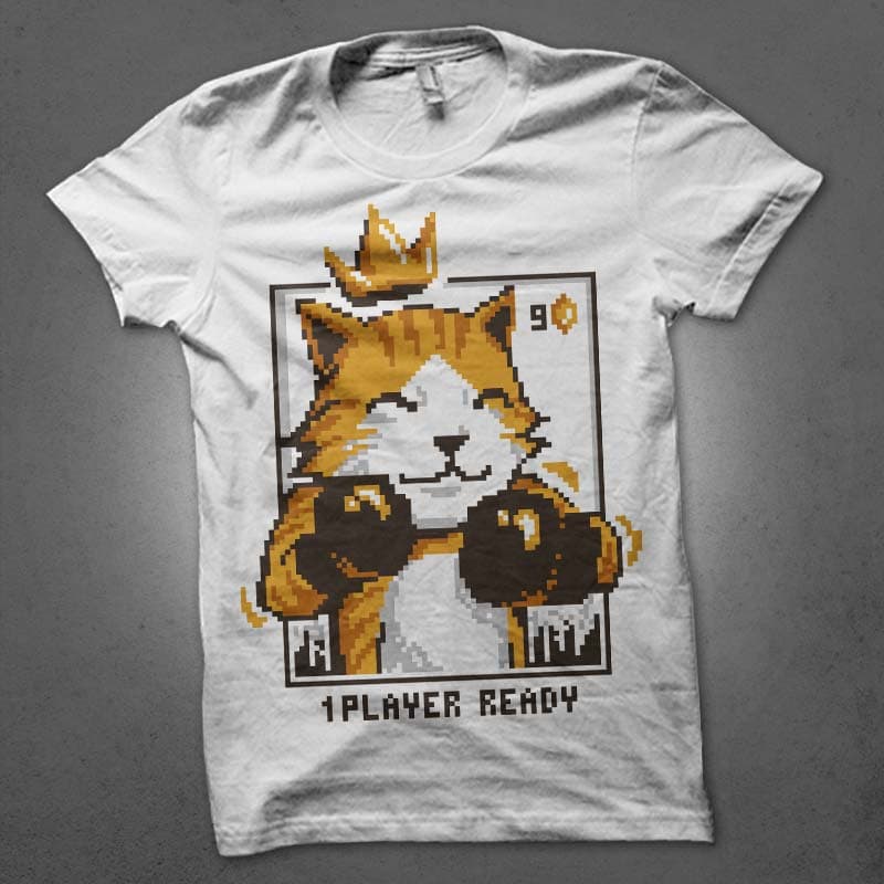 king punch vector shirt designs