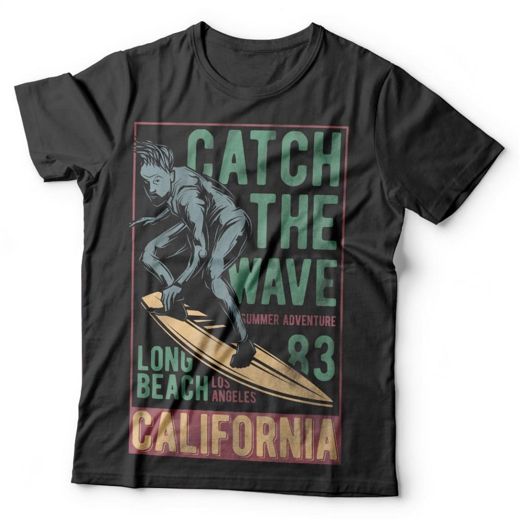 Catch the wave buy t shirt design