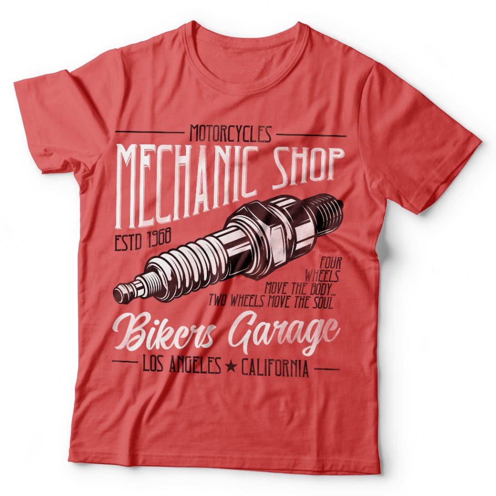 Bikers garage tshirt factory