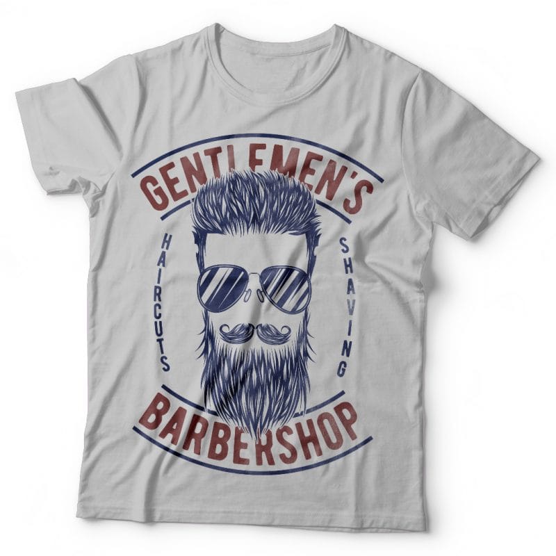 Barbershop t-shirt designs for merch by amazon