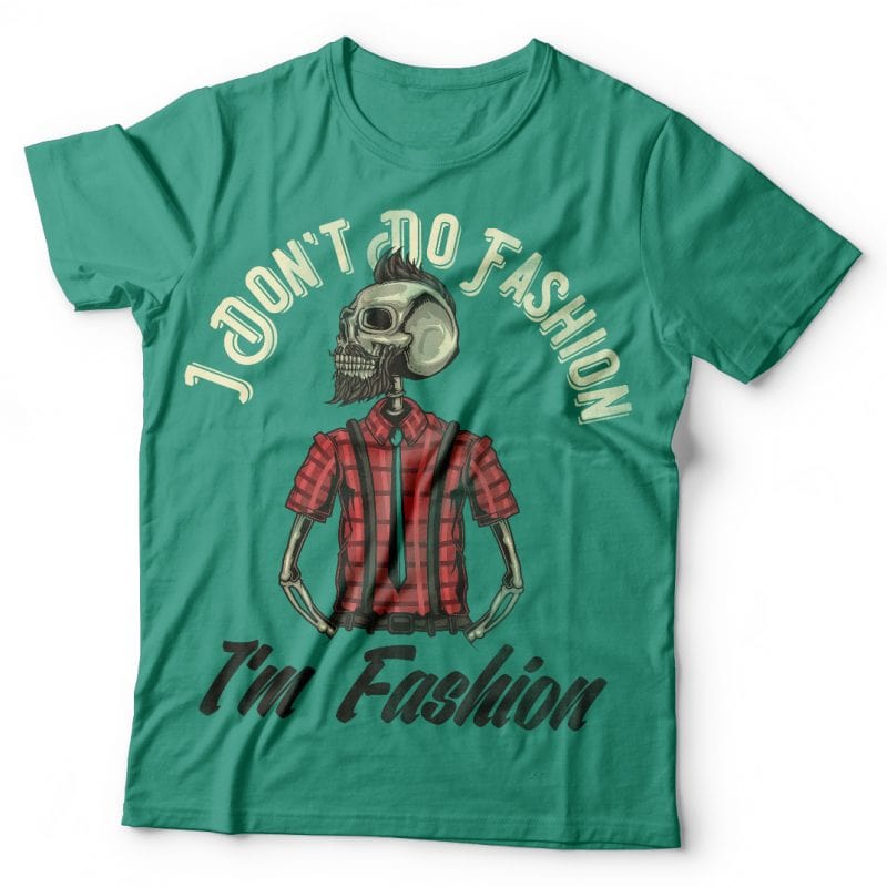 Fashion t-shirt designs for merch by amazon