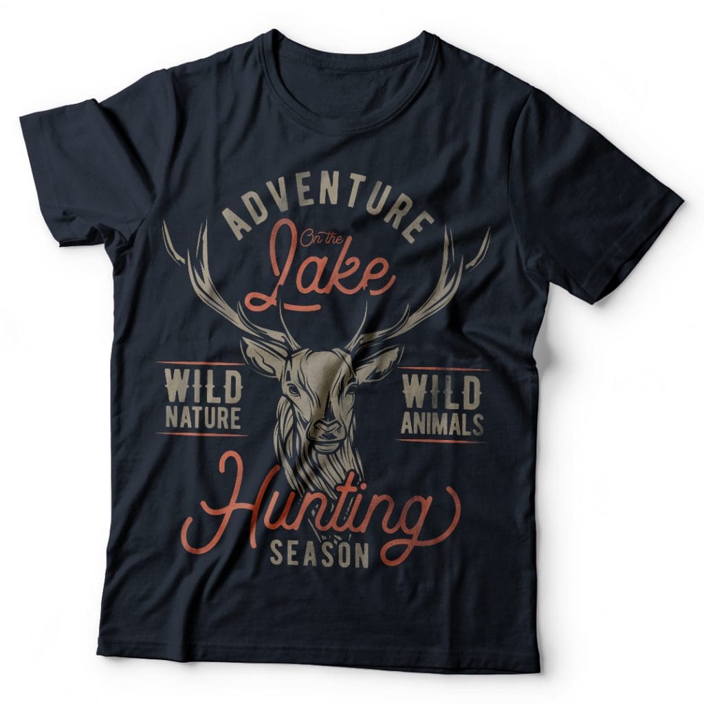 Hunting season t-shirt designs for merch by amazon