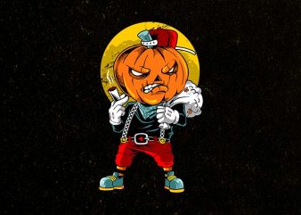 pumpkin boy vector t shirt design artwork