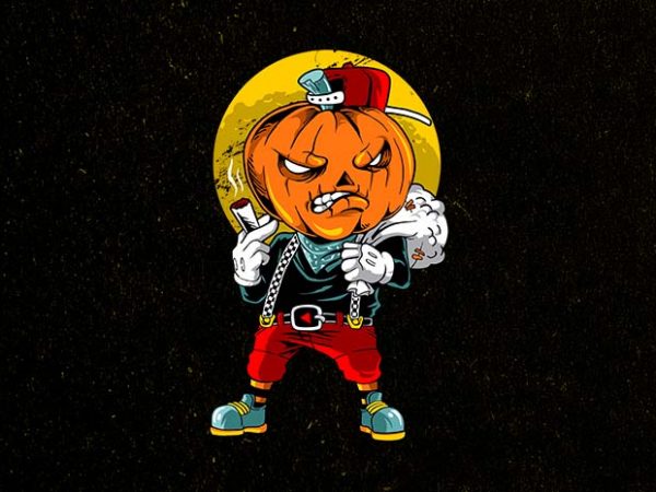 Pumpkin boy vector t shirt design artwork