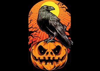 Crow Halloween buy t shirt design