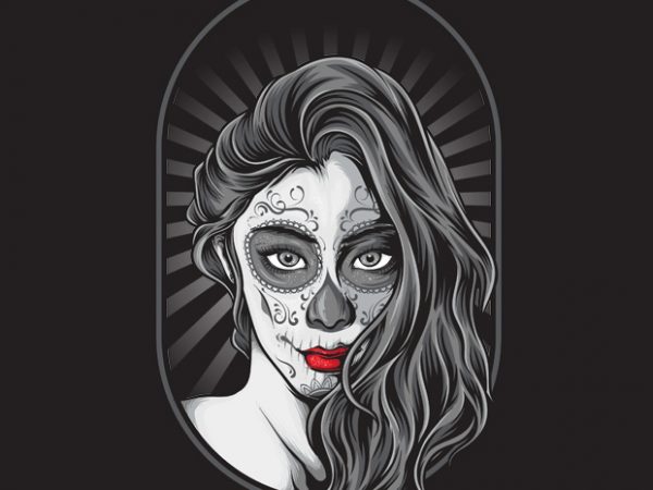 La muerte vector shirt design