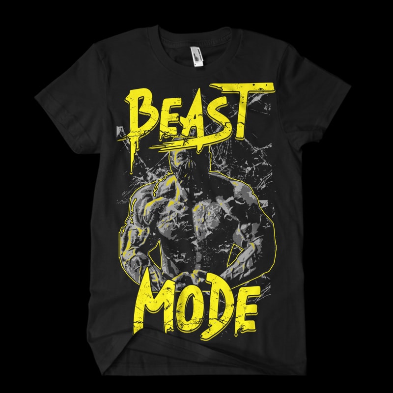 Beast Mode vector shirt designs