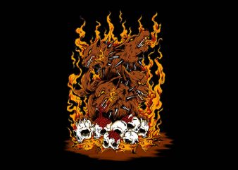 wrath of carberus t shirt design to buy