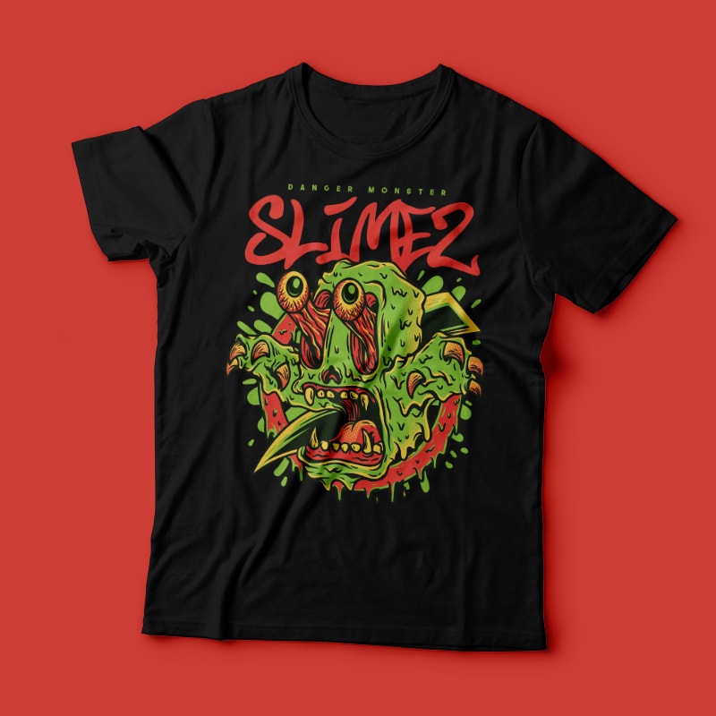 Slimez buy t shirt designs artwork