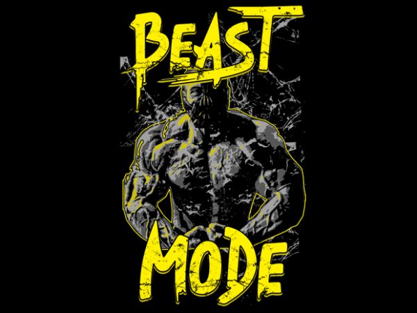 Beast mode buy t shirt design