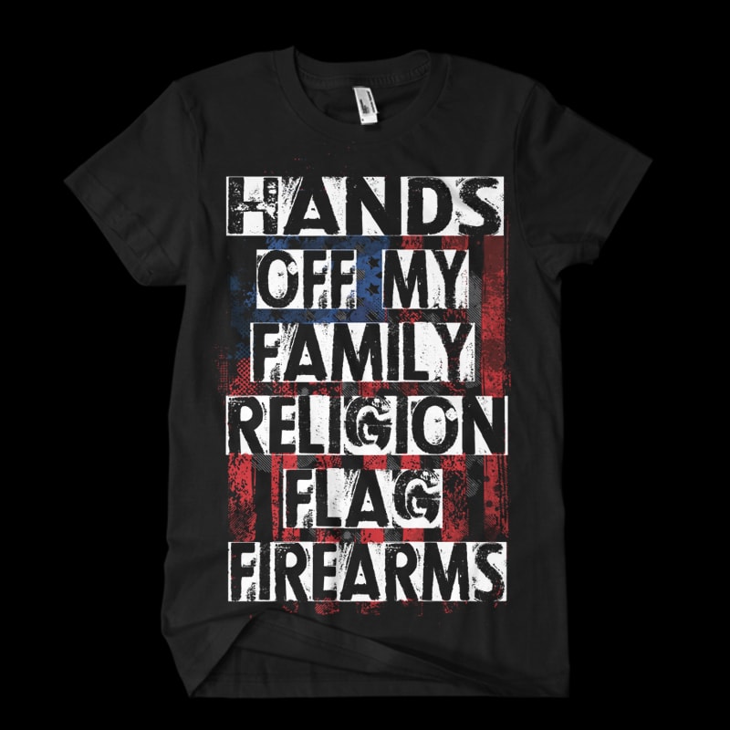 American Flag t shirt designs for merch teespring and printful