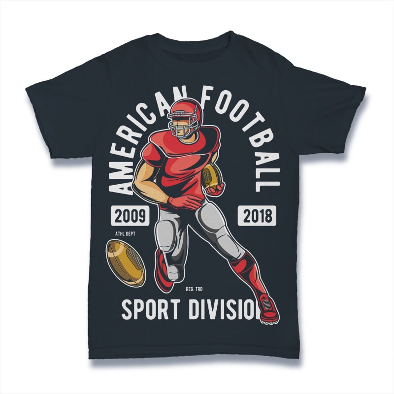 American Football vector t shirt design