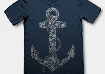 Anchor Vector t-shirt design