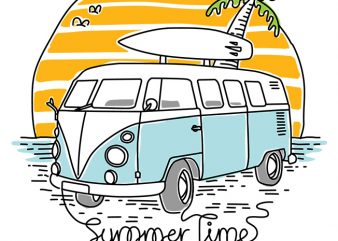 Summer Time buy t shirt design artwork