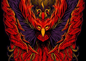 Phoenix t shirt design for purchase