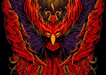 Phoenix t shirt design for purchase